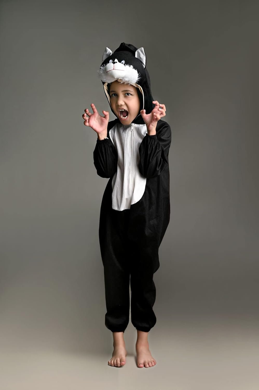 BookMyCostume Cat Animal Kids Fancy Dress Costume 3-4 years - Image 2