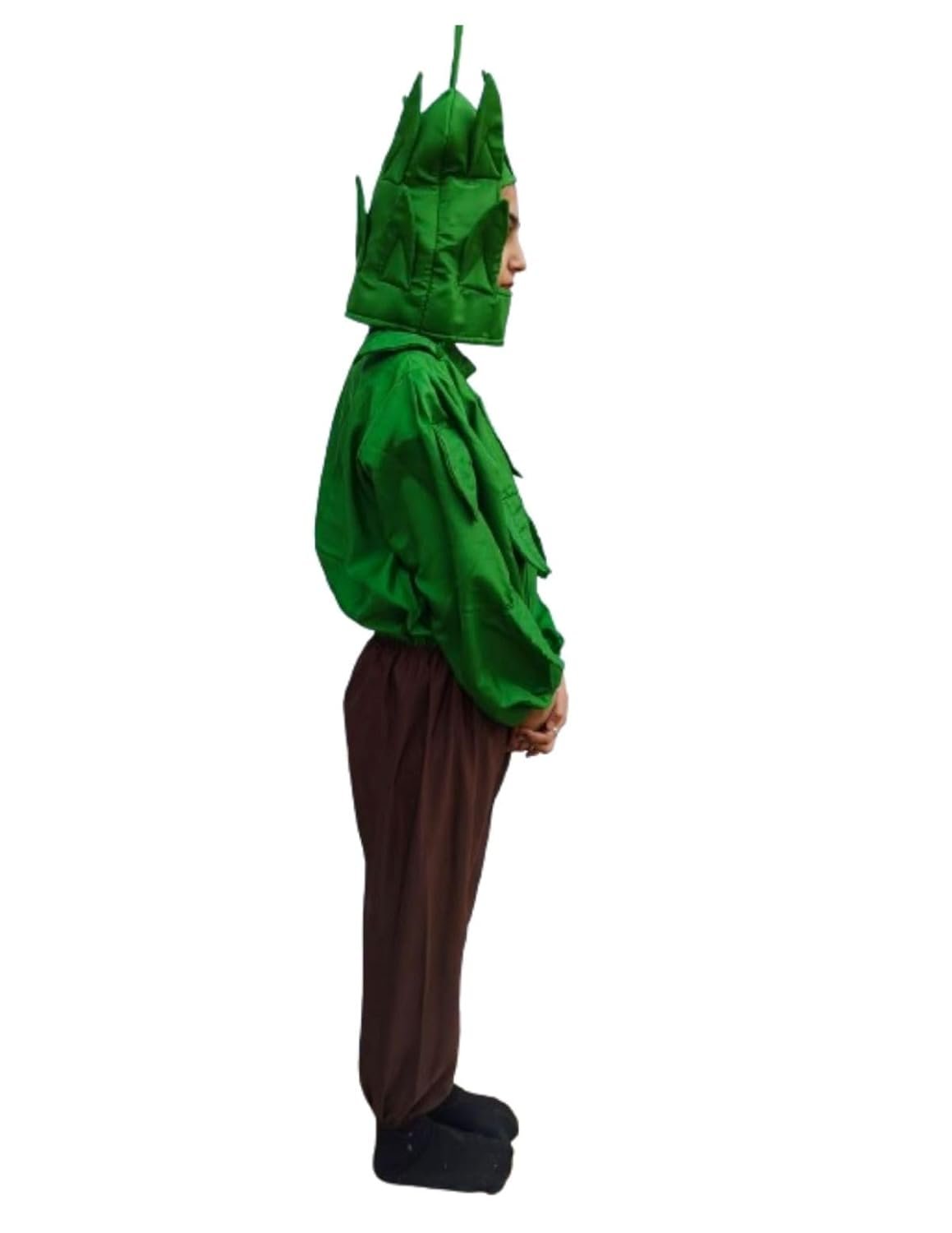 BookMyCostume Green and Brown Tree Kids Fancy Dress Costume 6-7 years - Image 2