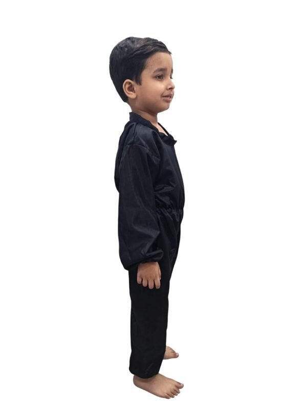 BookMyCostume Black Jumpsuit Kids Fancy Dress Costume - Image 2