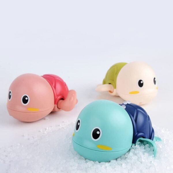 2 PCS Bath Toys Water Toys for Kids Bath Cute Swimming Bath Toys for Toddlers 1-3 Year Boy Girl (Random Color) - Image 2