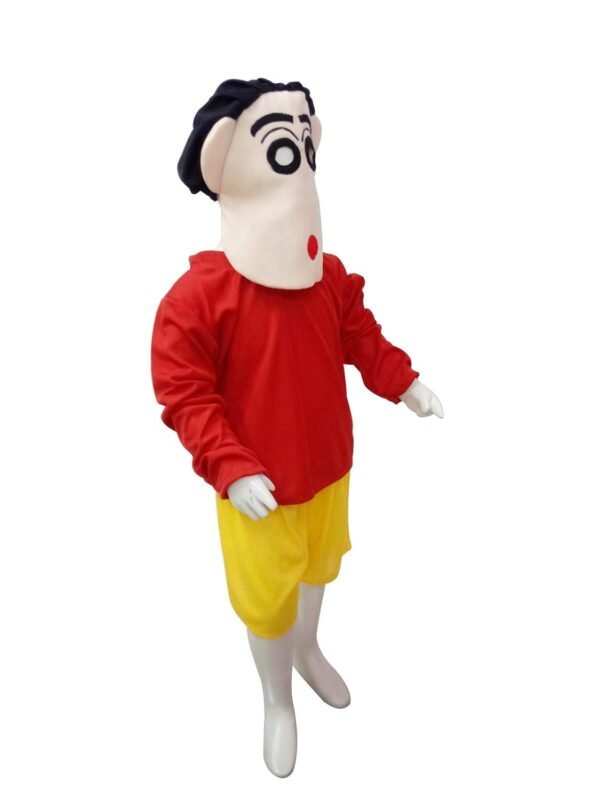 BookMyCostume Red & Yellow Playful & Naughty Boy Cartoon Character Kids Fancy Dress Costume - Image 2