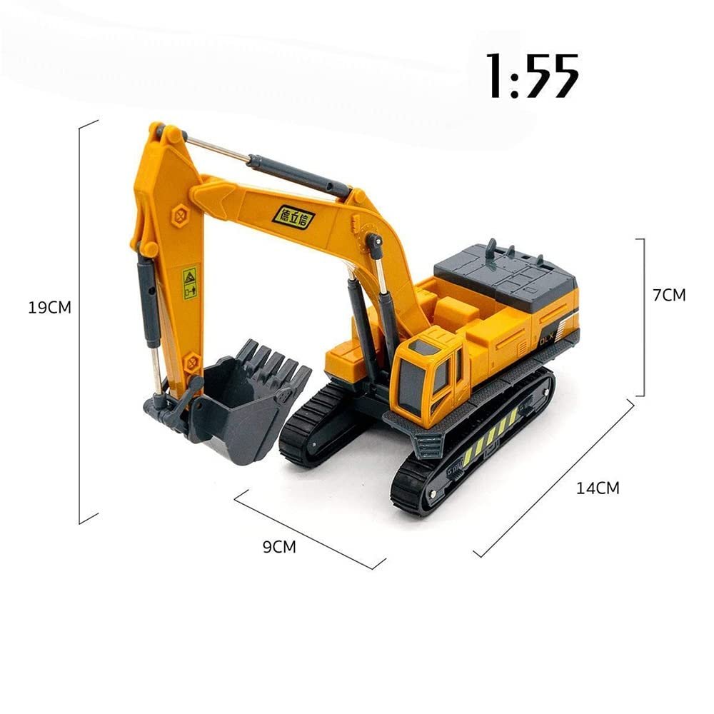Excavator Toy For Kids Unbreakable Bulldozer Construction Long Carne Vehicle For 2 3 4 5 Year Kids, Multicolor - Image 3