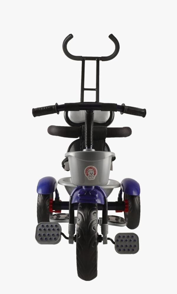 JoyRide TrikeMaster 360 Reversible Seat Smart Trike for Kids 1 to 5 Years, Double Leather Seat,Safety Belt, Guardrail, Handle, Easy Storage (Blue) - Image 2
