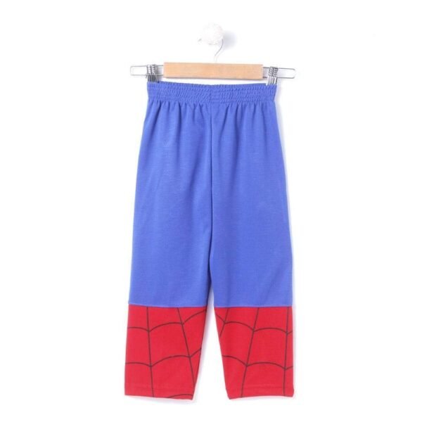 BookMyCostume Red Blue Superhero with Gloves Kids Fancy Dress Costume | Imported | Standard 6-7 Years Blue/Red - Image 5