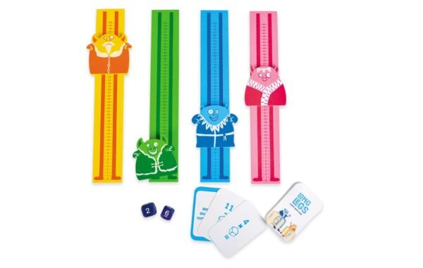 Chalk and Chuckles Long Legs Addition and Subtraction Maths Fun Educational STEM Game for Age 6-9 Years Old Boys and Girls - Multicolour,for 5 Years and up - Image 3