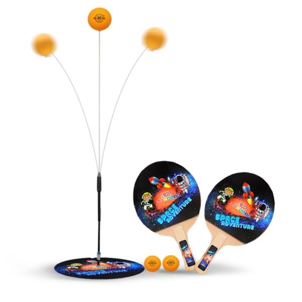 Wembley Table Tennis Trainer Toys for Kids 5 6 7 Years Age Indoor Outdoor Games for Boys Girls Adults Teenagers - BIS Approved - Astronaut, Multicolor - Image 4
