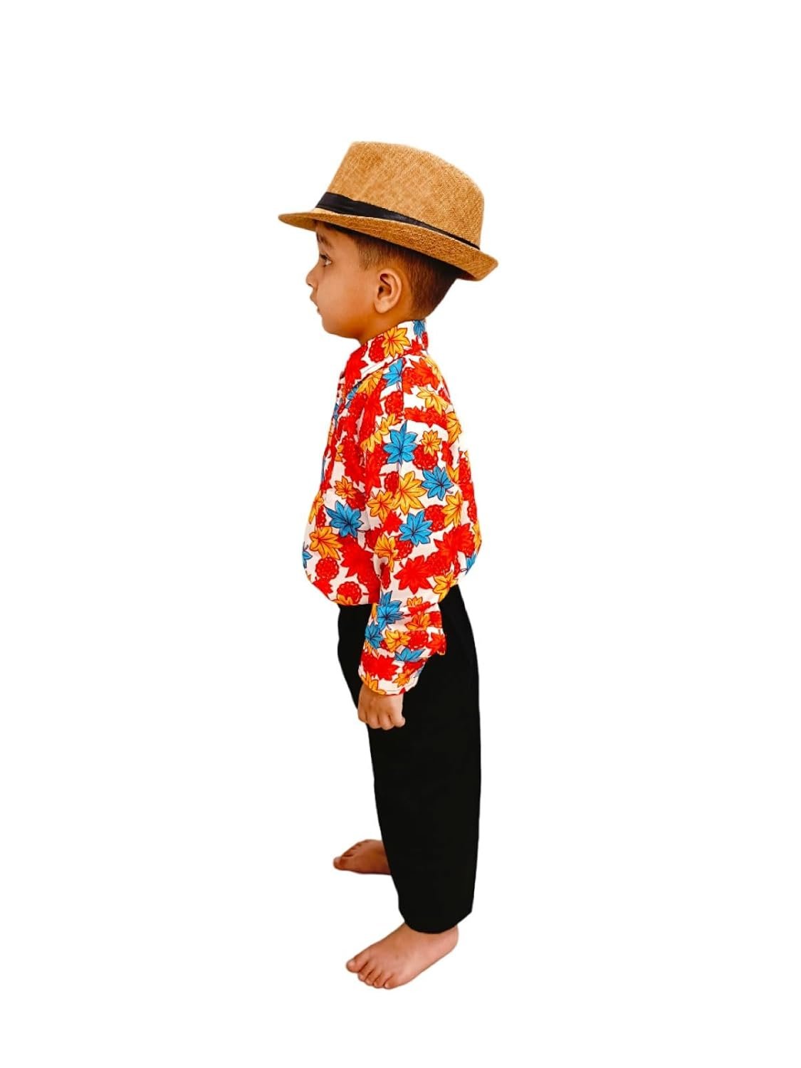 BookMyCostume Goa Boy With Hat Indian State Kids Fancy Dress Costume for Boys and Men - Image 4