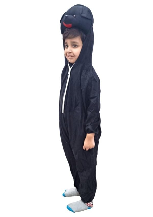 BookMyCostume Black Baloo Bear Jungle Book Kids Fancy Dress Costume - Image 4