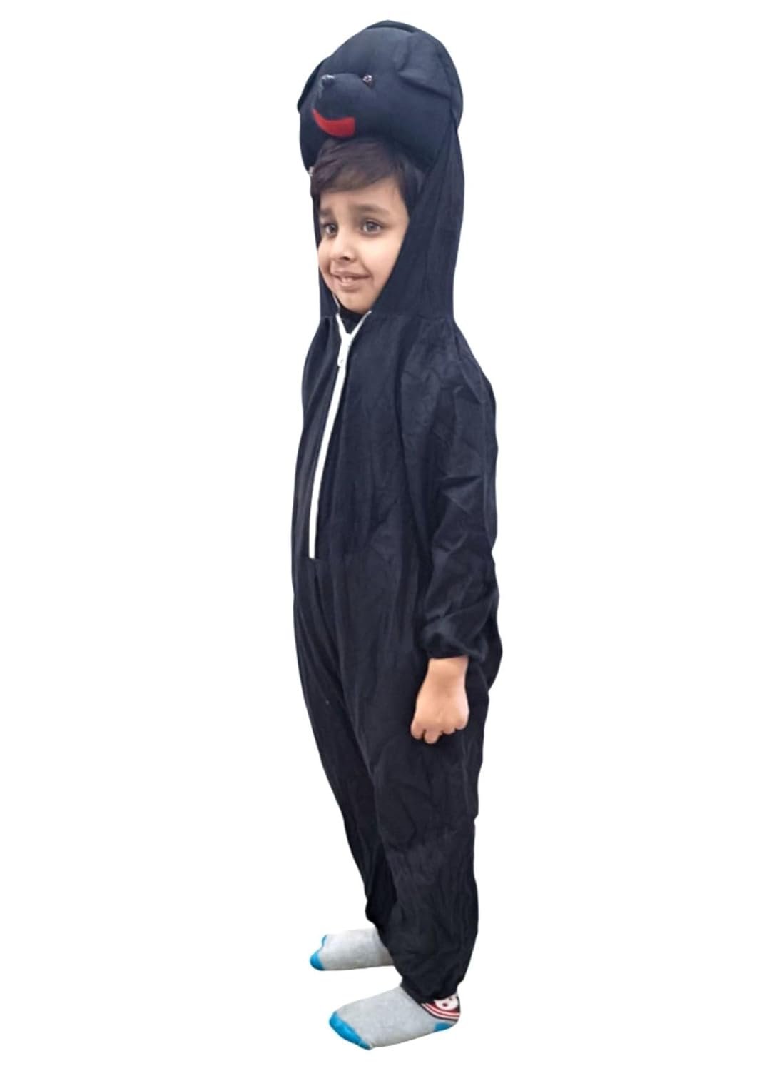 BookMyCostume Black Baloo Bear Jungle Book Kids Fancy Dress Costume - Image 4