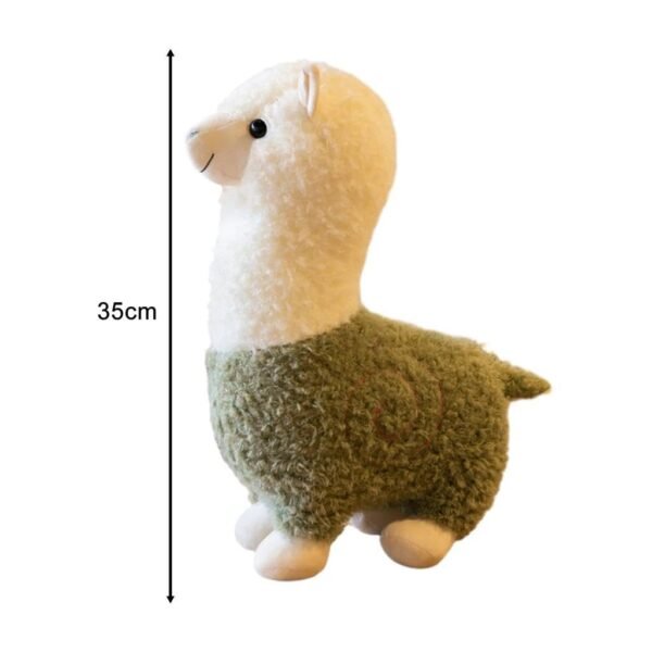 bnf® Alpaca Stuffed Animals Ornament Companions Toy Children\'s Toy Plush Toy Doll Green 35cm - Image 3
