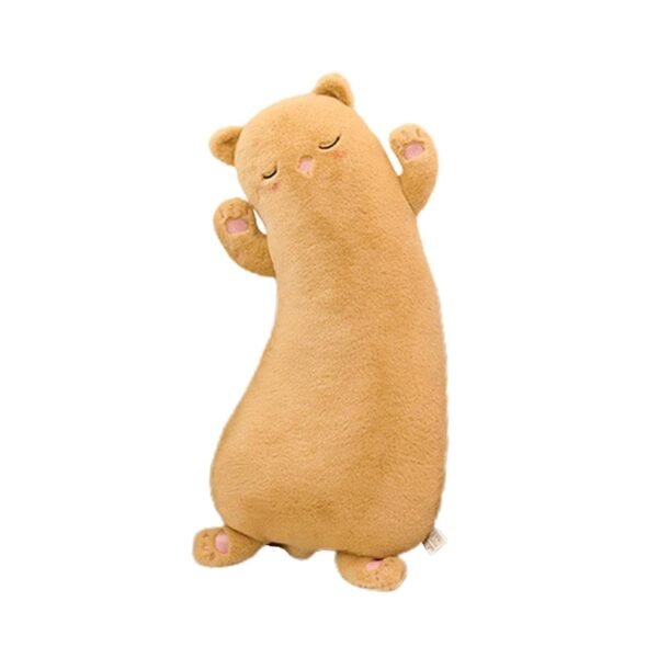 bnf® cat Plush Pillow Sofa Cushion Birthday for Kids Children Brown Baby | Toys for Baby | Plush Baby Toys - Image 3