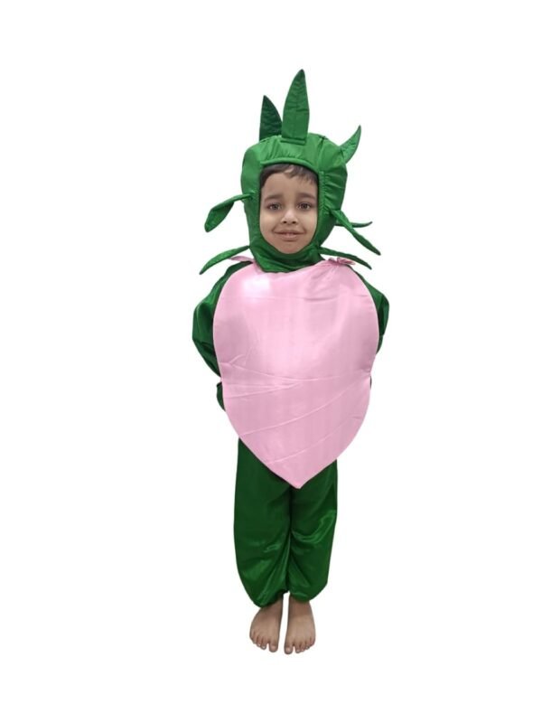 BookMyCostume Onion Pyaz Vegetable Kids Fancy Dress Costume - Image 5