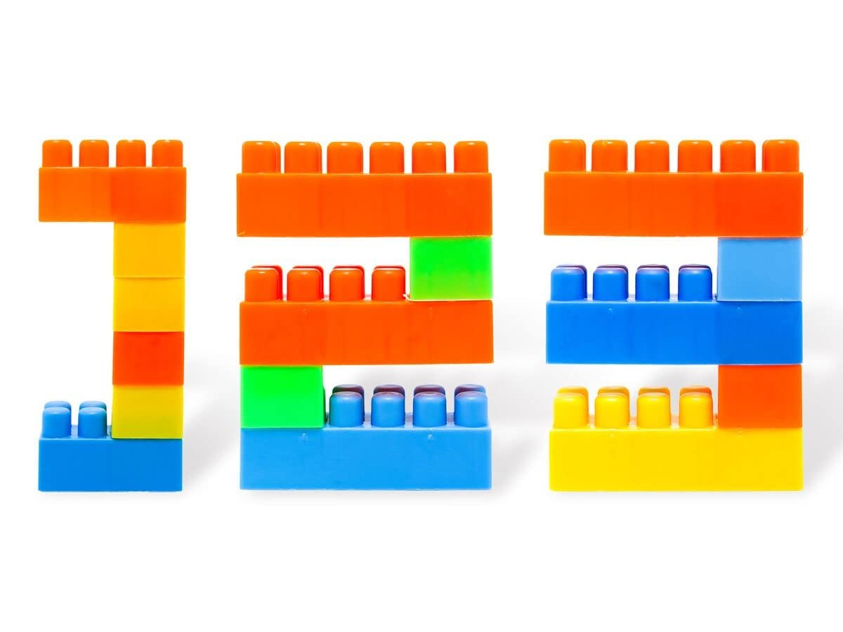 KHUSH Building Blocks for Kids, Blocks for Kids, Puzzles Games 100 Pcs Bricks Toys Sets with Wheel, Block Game, Blocks, Educational Toys for Kids and Children for 3-5 Years, Building Set. - Image 4