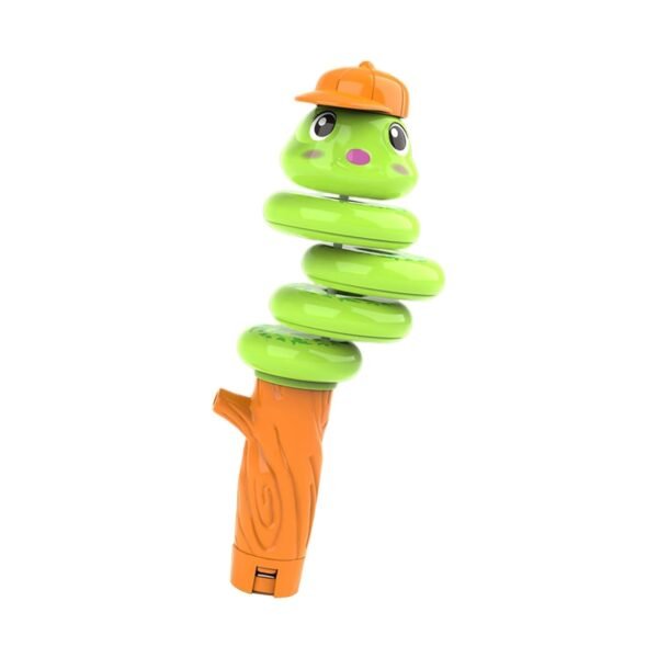 Toy Whistling Snake Toy Music Educational Toy for Boys Girls Kids Ages 3-6 Years Green - Image 5