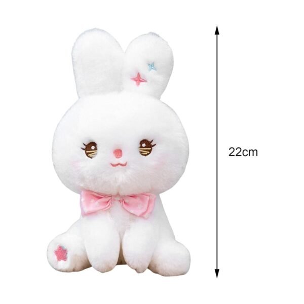 bnf® 22cm Cute Stuffed Rabbit Plush Cushion for Kids Children Birthday s Pink Baby | Toys for Baby | Plush Baby Toys - Image 3