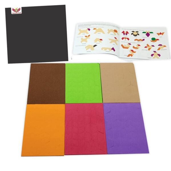 Magnetic Tile Puzzle for Kids 5 to 7 Year Old| Learning and Educational| Magnalogix Toys Games Dados| Junior Edition - Image 2