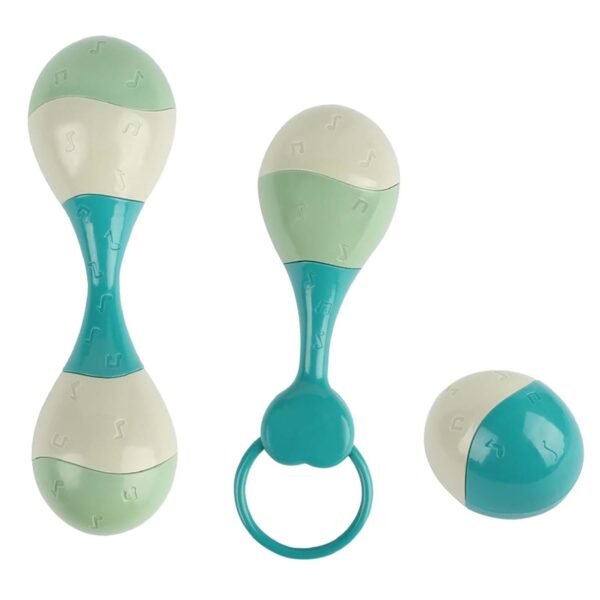 bnf® 3 Pieces Baby Rattles Toys Sensory Toy for Children 0 to 9 Month Boys Girls - Image 4
