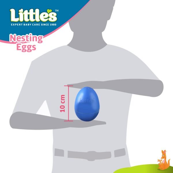 Little\'S Nesting Eggs I Activity Toy for Babies I Multicolor I for Infant & Preschool Toys I Develops Motor & Reasoning Skills,4 pcs - Image 2