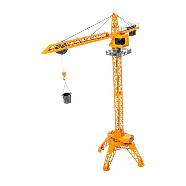 MYADDICTION 1/36 Remote Control Tower Crane Movable Joints for Holiday Boys 4-7 Year Old