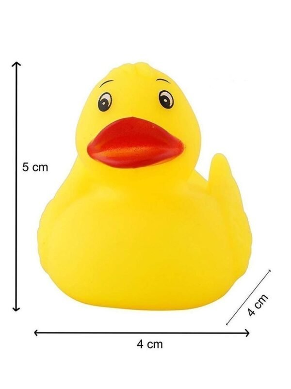 Rubber Colorful Floating Baby Toys Bath Aquatic Animals Shape Chu Chu Toys for Newborn Babies, Kids, Multi Color - Set of 12pc (Squeezy Toys 12 pc) - Image 4