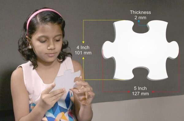ZiGYASAW Maharashtra Map - Educational Toy for Boys & Girls,Learning Kit for 4 Year Old Kids and Above, Multi Color - 54 Puzzle Pieces - Image 3