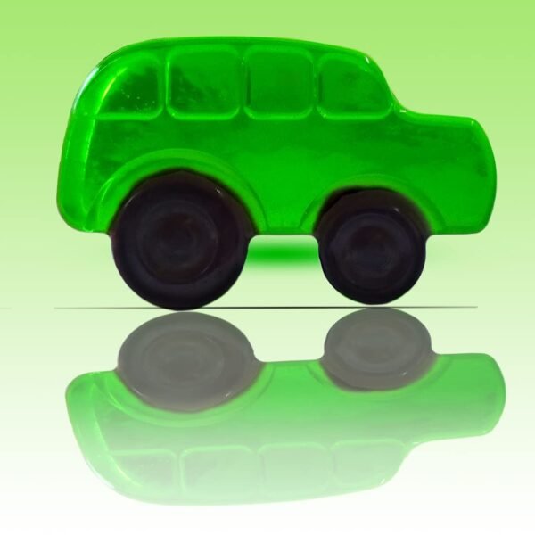 Handmade Kids Organic Toy Glycerin Car Soap 40 gms.x4 (Pack of 4) - Image 4