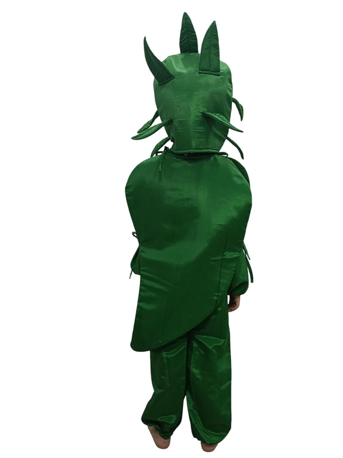 BookMyCostume Green Chilli Hari Mirch Vegetable Kids Fancy Dress Costume - Image 3