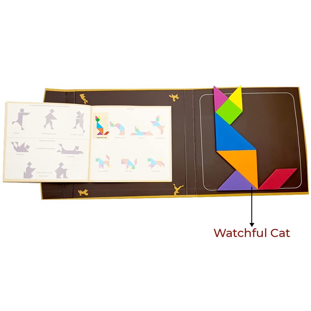 Birthday Party Return Gift for Kids 5 to 7 Year Pack of 5 Pcs - Magnetic Tangram for Kids 5 to 7 - Image 5