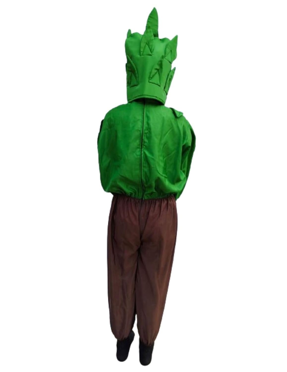 BookMyCostume Green and Brown Tree Kids Fancy Dress Costume 6-7 years - Image 3