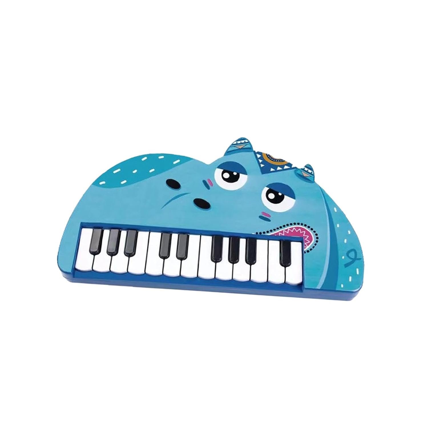 Creations Baby Piano Toy Piano Keyboard Musical Sound Toys for Kids 1-6 Years Old Hippo