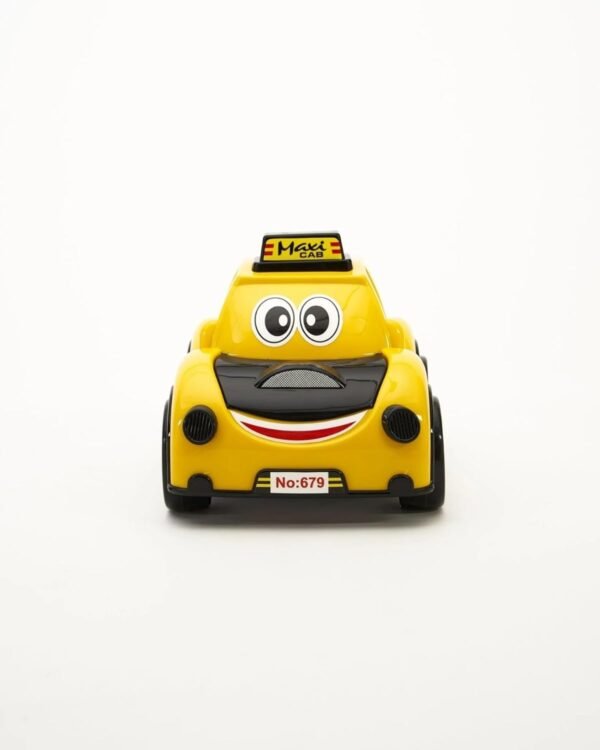 Cartoon Maxi Cab Friction Powered Taxi Toy Car for Toddlers/Kids/Children | Kids Toys for 2-5 Years | Car Toys for Boys 3-5 | Toy Vehicle | Baby Toy Car - Image 5