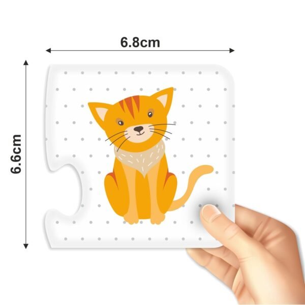 Webby Shadow Match 2 Pieces Learning Pack Jigsaw Puzzle, Montessori Early Educational Pre School Puzzle Toys for 3+ Years Kid - Image 2