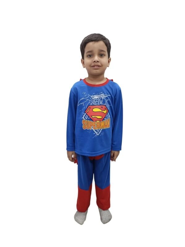 BookMyCostume Supreme Man Kids Fancy Dress Costume - Premium 6-7 years