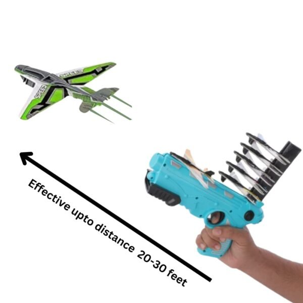 Kids Flying Airplane Toy for 4-8 Years Kids Toys for Kids Ages 4-8 Airplane with Foam Plane, Boys Age 4-8 with One-Click Ejection Airplane Game, Gifts for 4-8 Years Old Boys