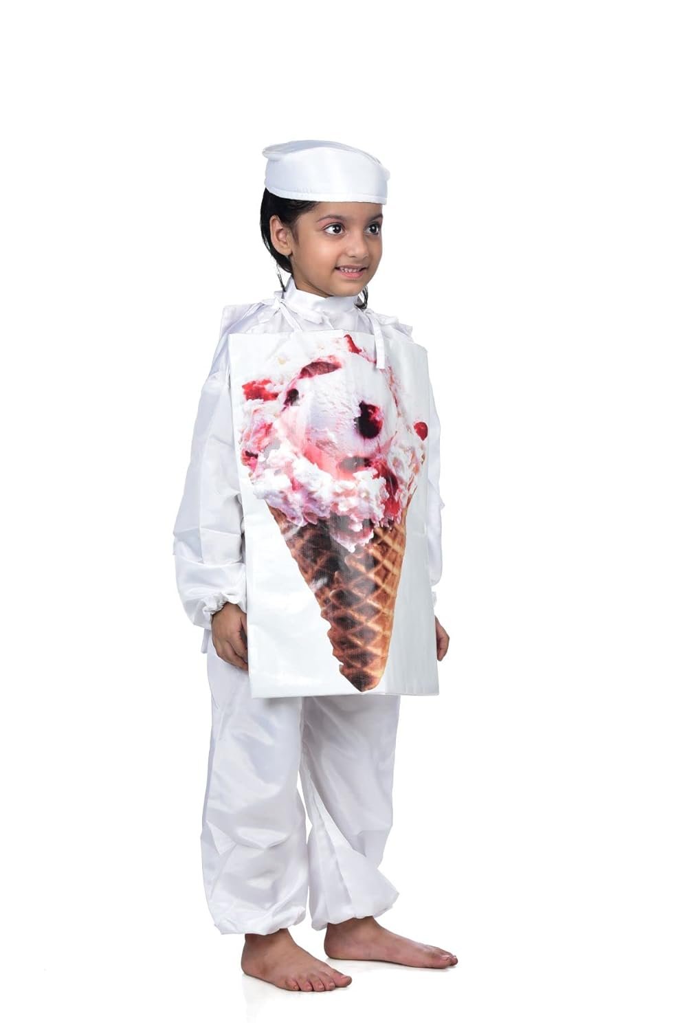 BookMyCostume Ice Cream Cold Sweet Food Kids Fancy Dress Costume - Image 2