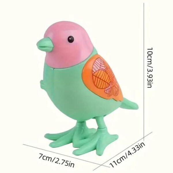 Toyshine Pack of 3 Press and Go/Wind Up Key Operated Animal Shape Moving Educational Sensory Gliding Toys for Toddlers 1-3yrs, Model A - Image 2
