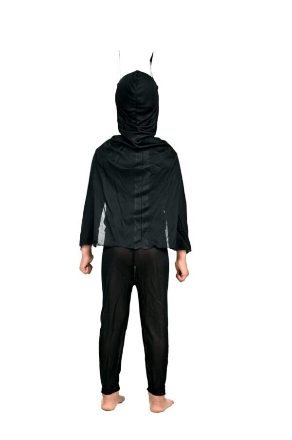 BookMyCostume Polyester Black Bat Superhero Kids Fancy Dress Costume - Standard 3-4 Years - Image 3