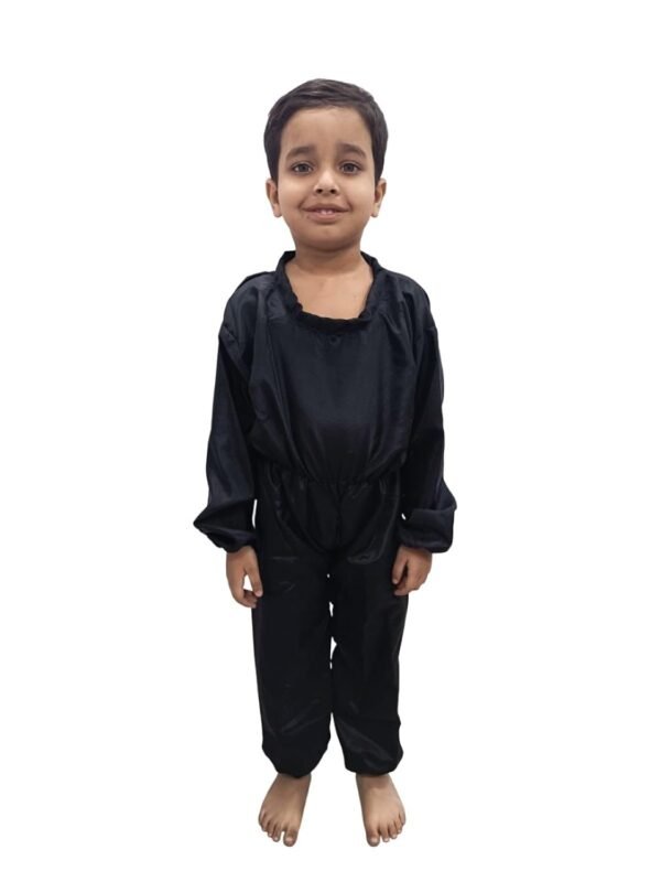 BookMyCostume Black Jumpsuit Kids Fancy Dress Costume - Image 5