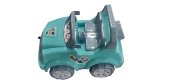Push and Go Jeep Toy for Kids Friction-Powered Off-Road Car Durable Plastic Vehicle for Kids- No Batteries Interactive Learning & Fun Ideal Gift for 1-5 Year Color Depends on Stock - Image 2
