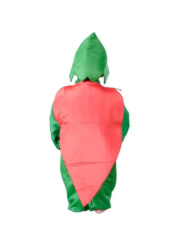 BookMyCostume Carrot Gajar Vegetable Kids Fancy Dress Costume - Image 4