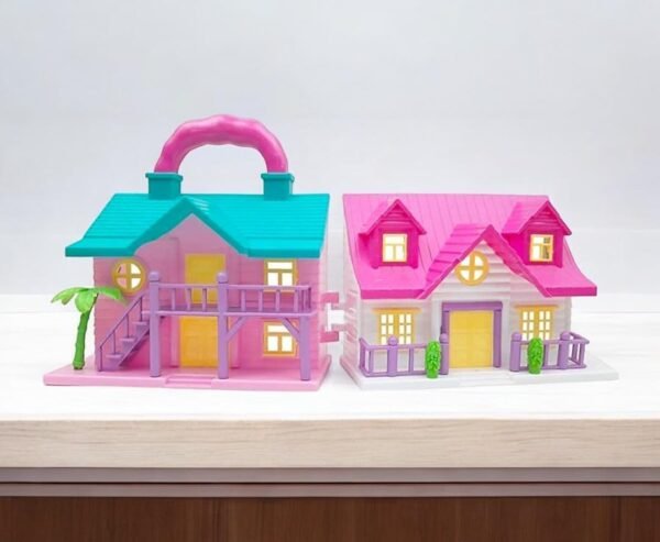 Funny Doll House | Play Set | Girls Doll House | Play Set with Accessories | Role Play Set|Age for 3-8 Years (Funny House) - Image 4