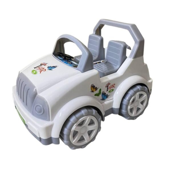 Push and Go Jeep Toy for Kids Friction-Powered Off-Road Car Durable Plastic Vehicle for Kids- No Batteries Interactive Learning & Fun Ideal Gift for 1-5 Year Color Depends on Stock