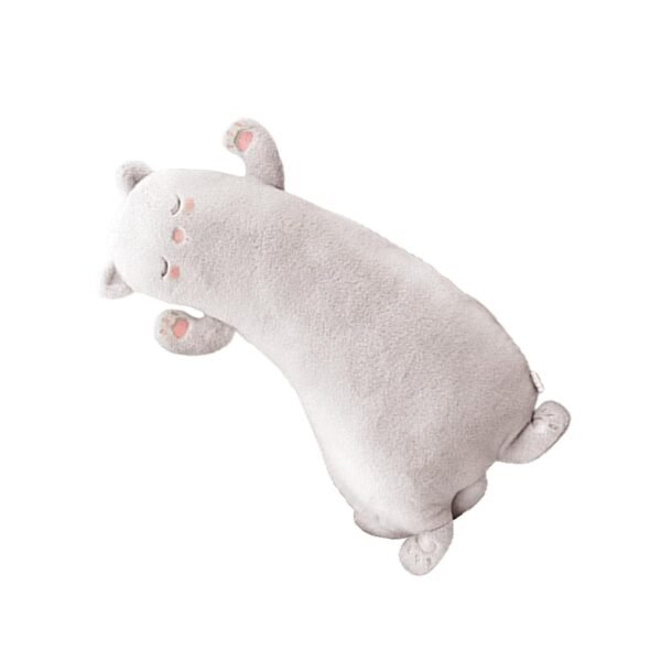 bnf® cat Plush Pillow Sofa Cushion Birthday for Kids Children Grey Baby | Toys for Baby | Plush Baby Toys - Image 6