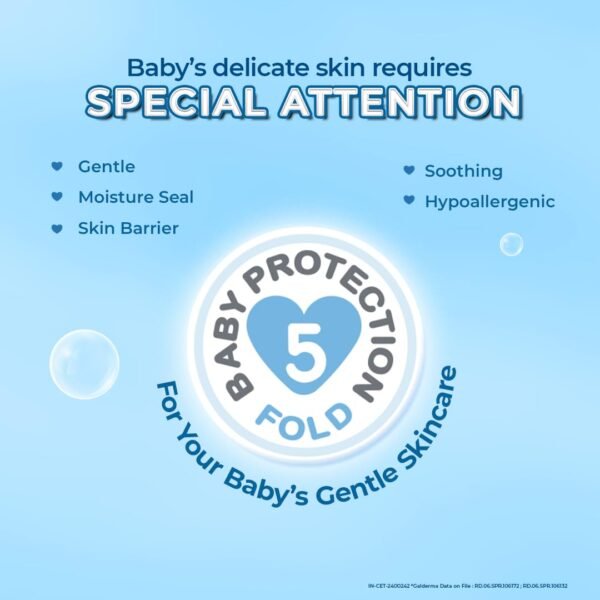 Cetaphil Baby Mild Bar 75gm, Kids Soap for Bath, White, Medium - Image 3