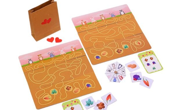 Chalk and Chuckles Dig Up- Brain Teaser Game for Kids, Mental Tracking Board Game Age 5, 6, 7, 8 Years Old - Image 4