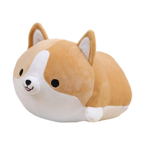 bnf® Stuffed Corgi Dog Plush Toy Valentine\'s Day Gifts for Kids Boys Girls Adults Brown