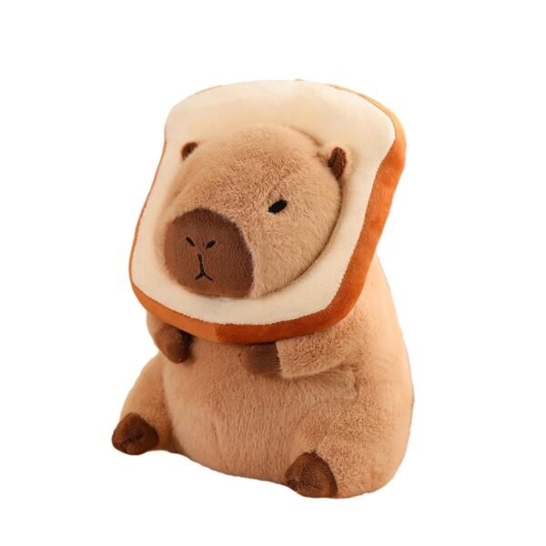 bnf® Capybara Stuffed Animal Plush Accompany Sleep Toy for Adults Kids Boys Girls Bread 30cm