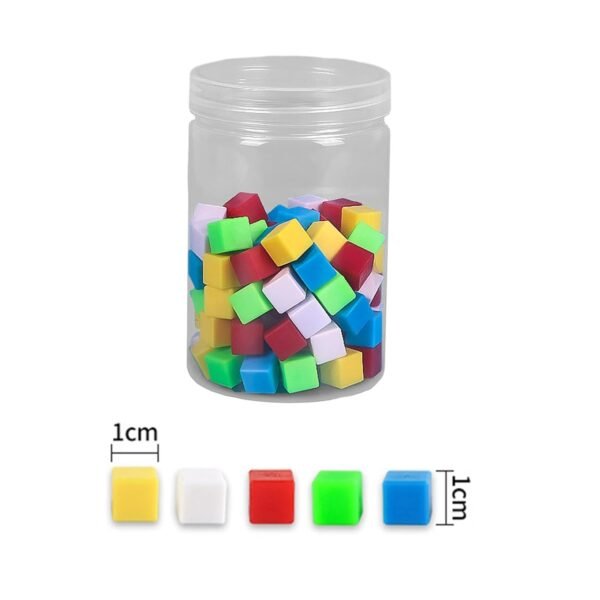 Lyla 100 Pieces Centimeter Cubes Math Learn Cubes for Ages 4 5 6 7 Years Old Boys Girls - Image 3