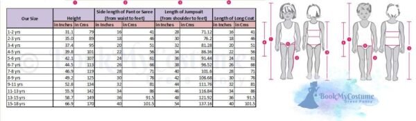 BookMyCostume Principal Headmistress Professional Classic Sari with Necklace Kids Fancy Dress Costume 6-7 Years - Image 6