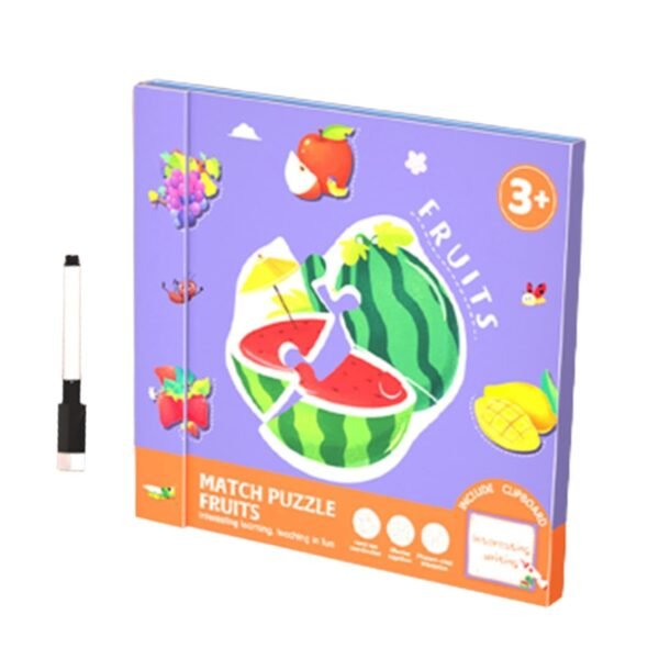 bnf® Matching Puzzles Game for Toddlers 1-3 for Kids Gifts Fine Motor Skills Kids Fruits - Image 5